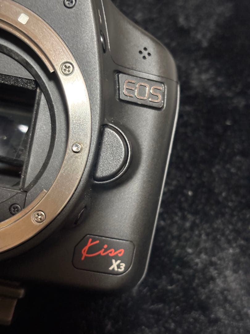 CANON EOS Kiss x3 75-300mm 18-55mmバッテリー付 - メルカリ
