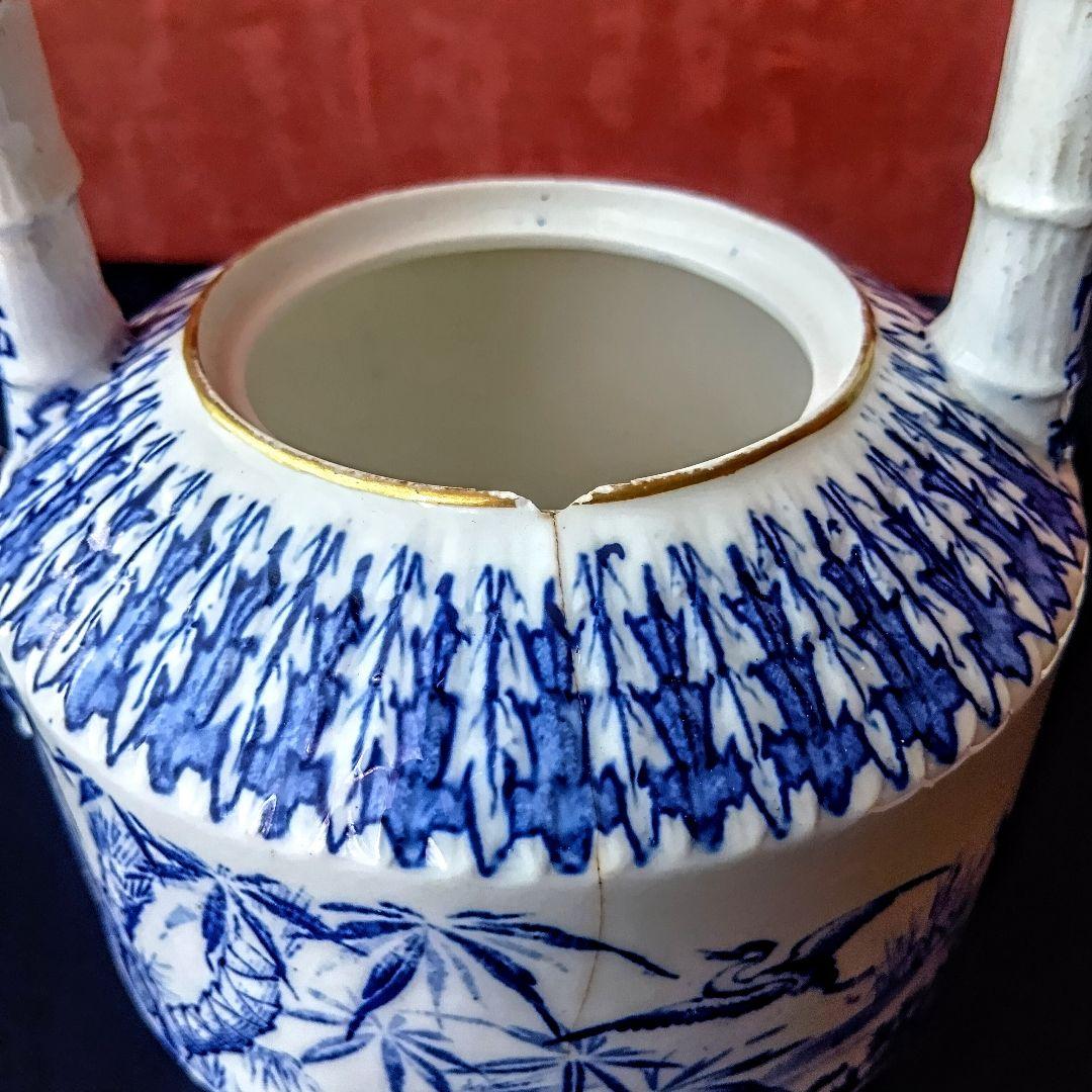 英国アンティーク◇ヴィクトリア朝◇『バンブー』ティーポット