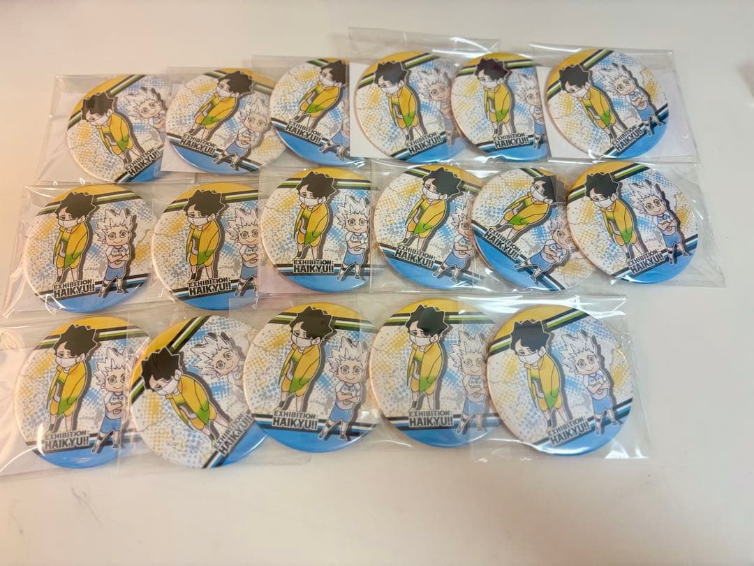 ハイキュー 佐久早聖臣 星海光来 缶バッジ
