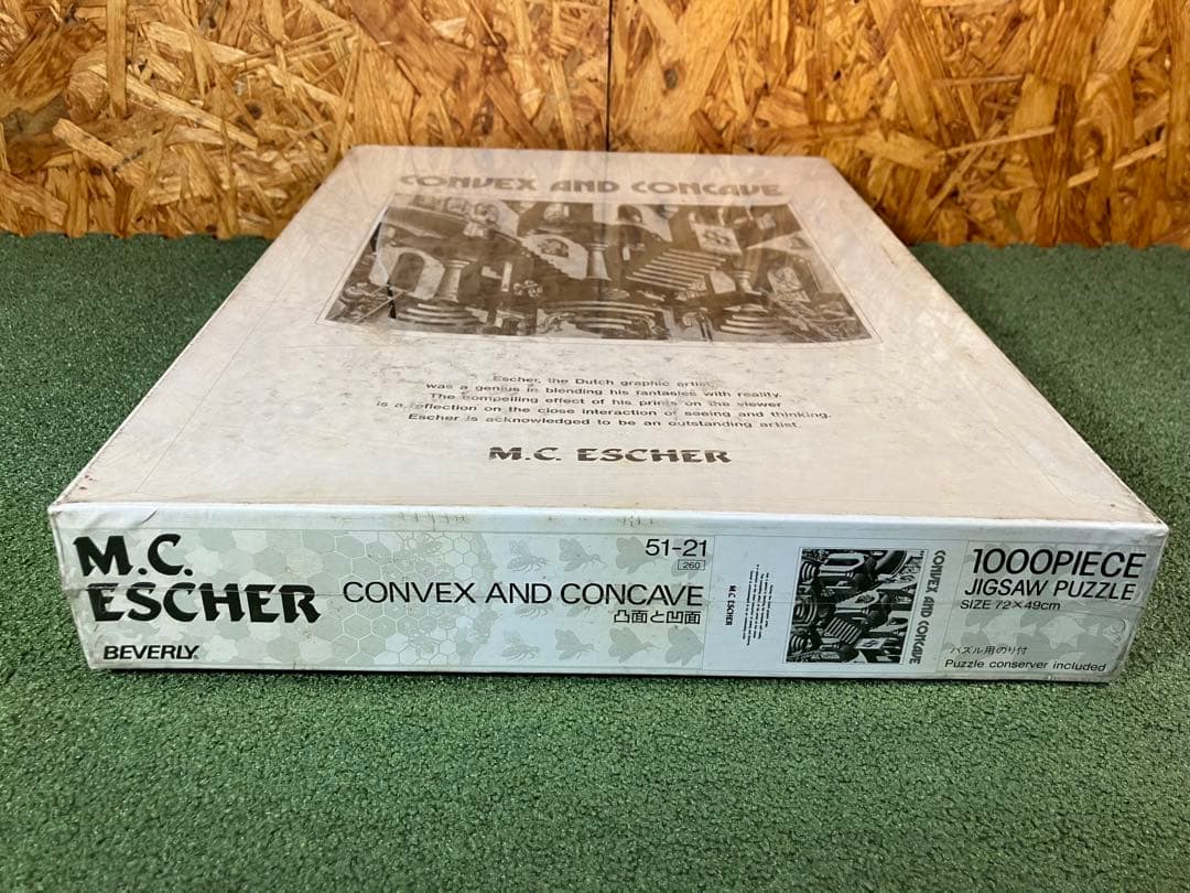 未開封】エッシャー ジグソーパズル 凸面と凹面 1000ピース 廃番