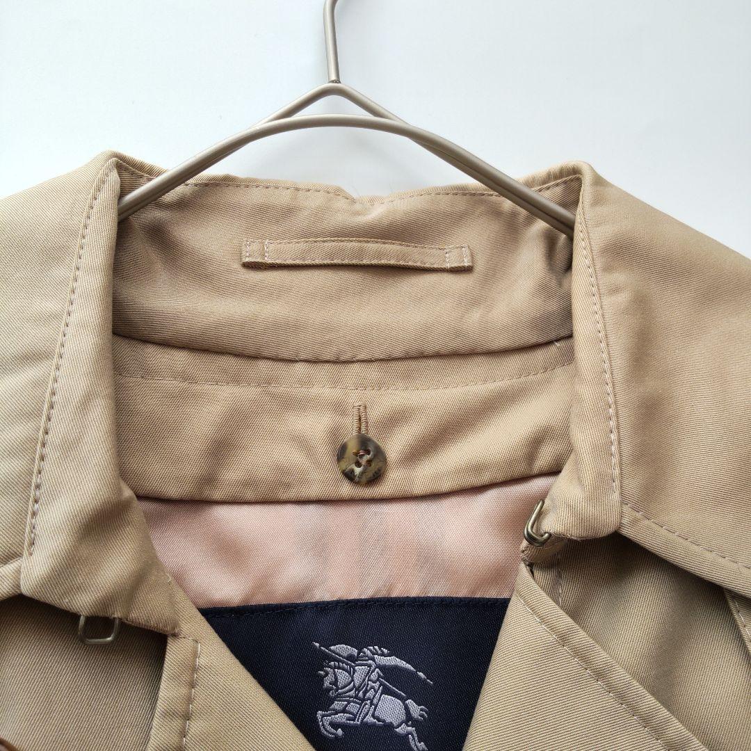 美品 バーバリーロンドン マキシ丈 ライナー付 ロング トレンチコート