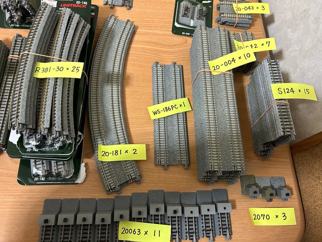 ノ*ル様 【400本以上！超大量まとめ売り】KATO Nゲージ　レールセット