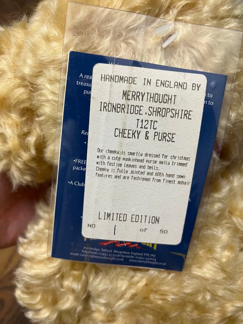 希少 メリーソート チーキー CHEEKY&PURSE シリアルナンバー1 - メルカリ