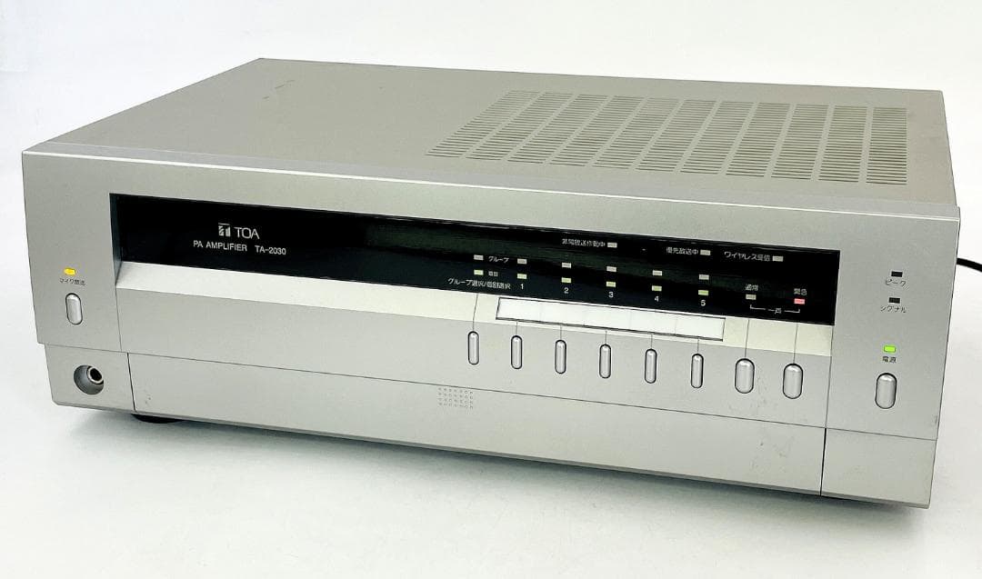 TOA TA-2030 卓上型アンプ PAアンプ 30W 5局 R8SC5 - メルカリ