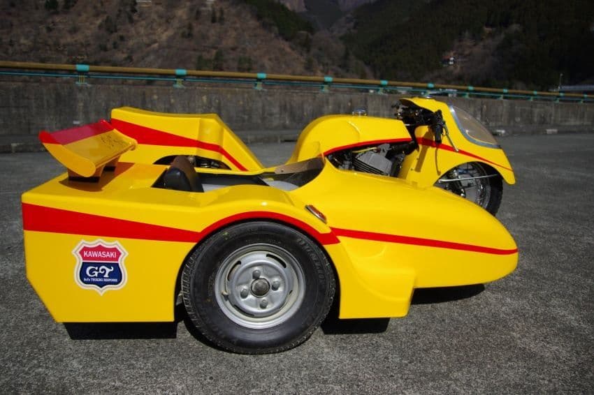 1/12オークス人造人間キカイダー「サイドマシーン」カワサキ　マッハIII