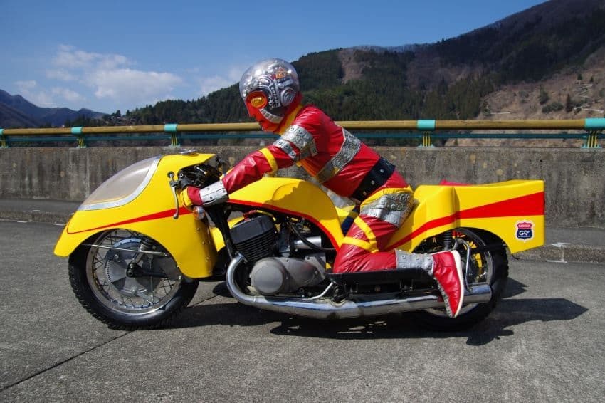 1/12オークス人造人間キカイダー「サイドマシーン」カワサキ　マッハIII