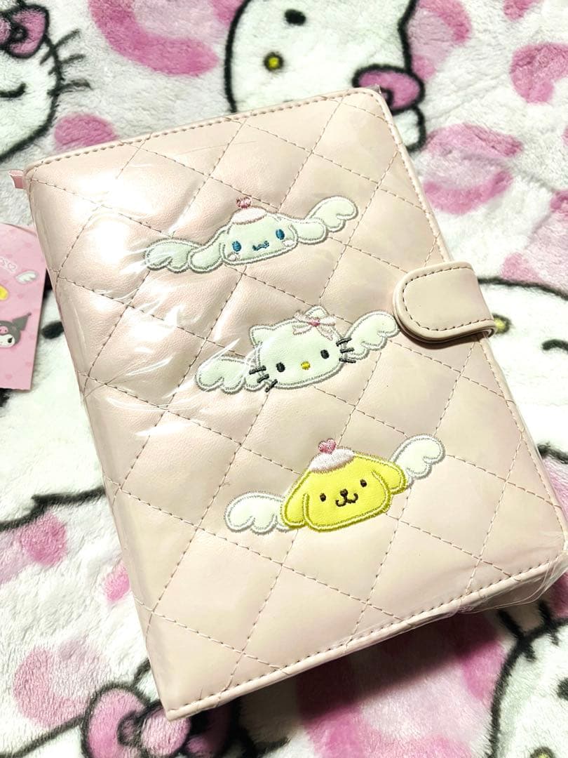 ♡夢みるエンジェル　バインダー　キルティング　サンリオ　バインダー　キティ♡