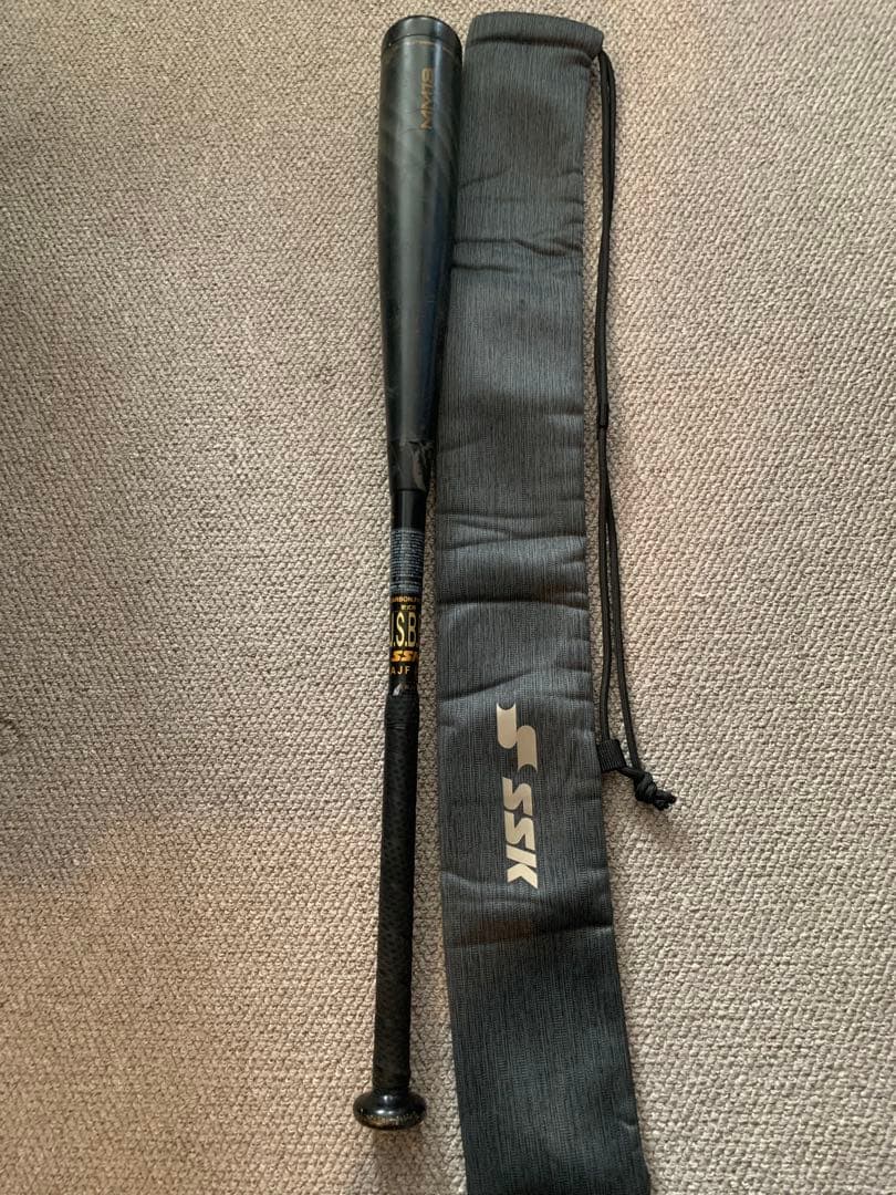 SSK 軟式　MM18 トップバランス　ケース付き SSK MM18 80cm 少年軟式用 トップバランス バット ケース付き 軟式