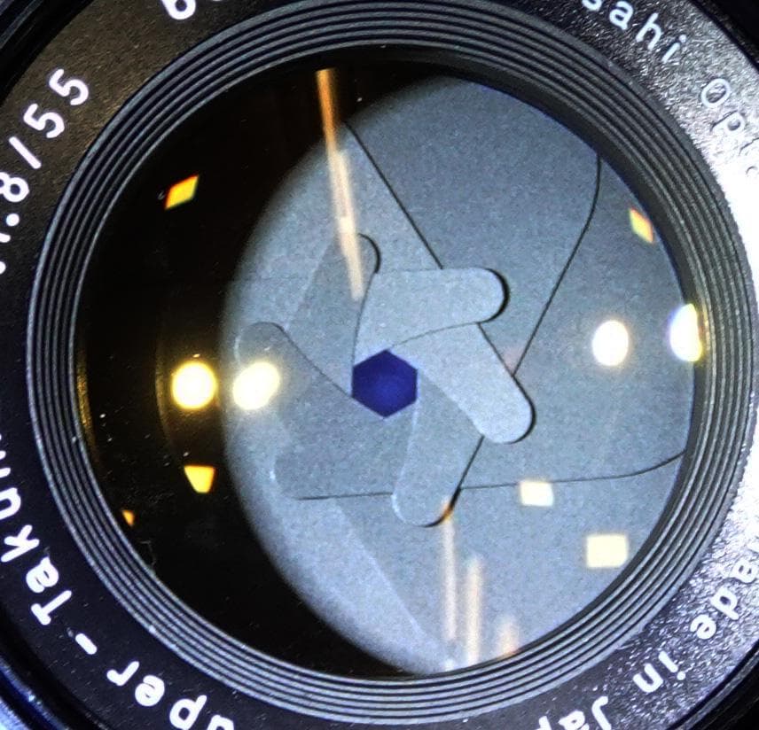 6075981　お薦め極上品　後期型Super-Takumar　F1.8/55