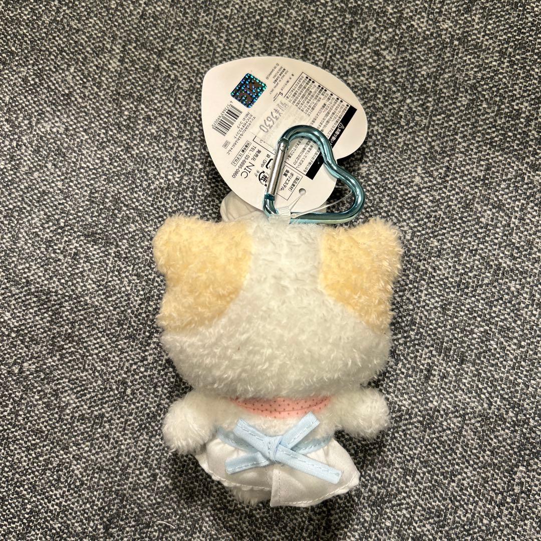 マシュマロみたいなふわふわにゃんこカラビナ付きマスコット コック