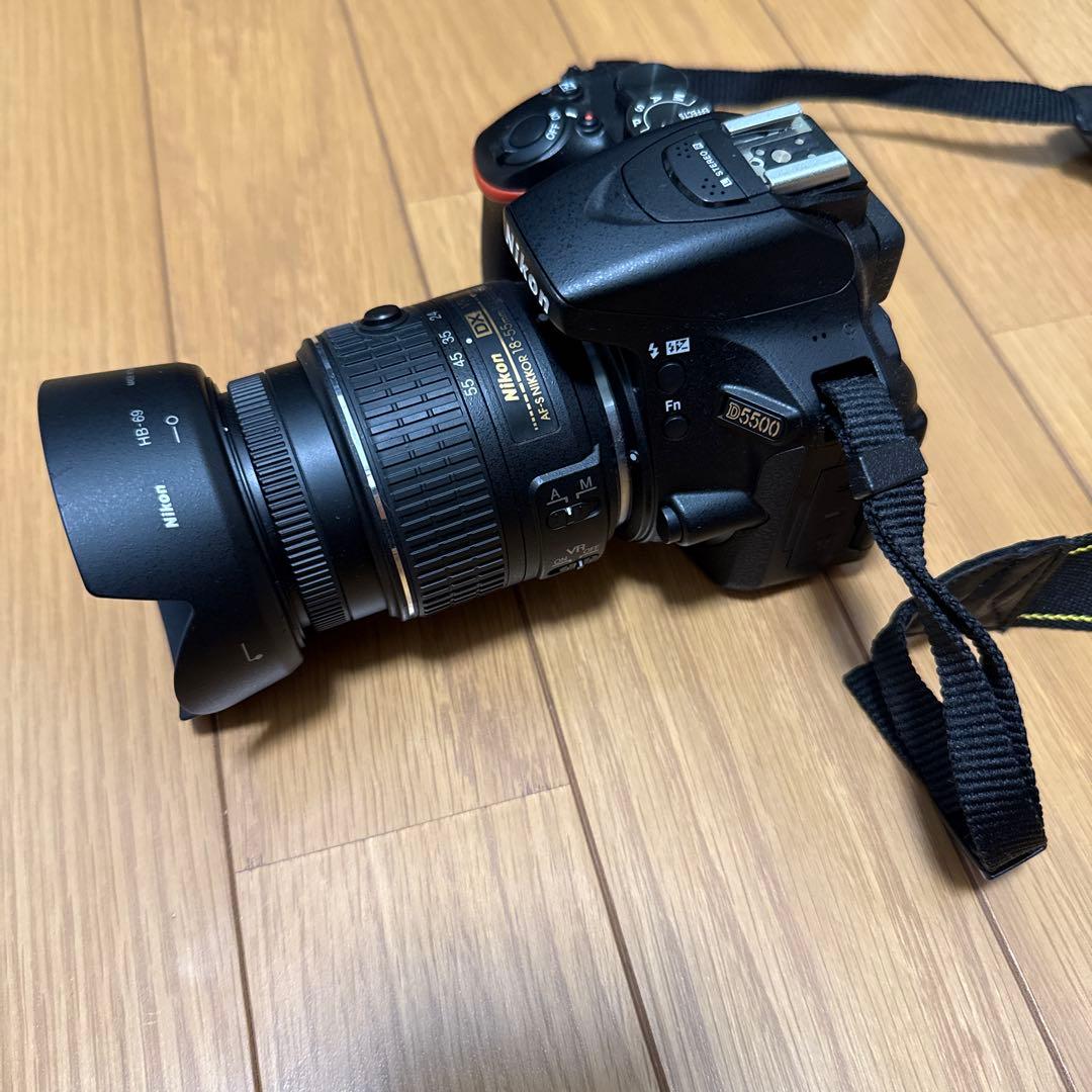 【中古】Nikon D5500 ダブルズームキット ブラック Nikon D5500 ダブルズームキット ブラック｜買取価格 - リファン