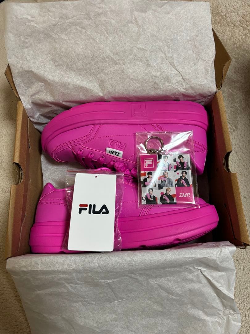 キーホルダー付き】FILA×IMP.コラボ スニーカー24cm - メルカリ