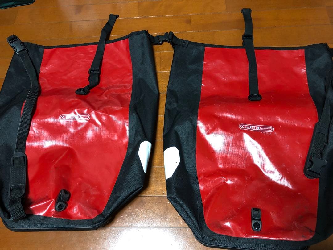 【風来楽坊】ORTLIEB バックローラー QL2.1(ペア) ORTLIEB（オルトリーブ） 自転車バッグ 正規品 バックローラー QL2.1