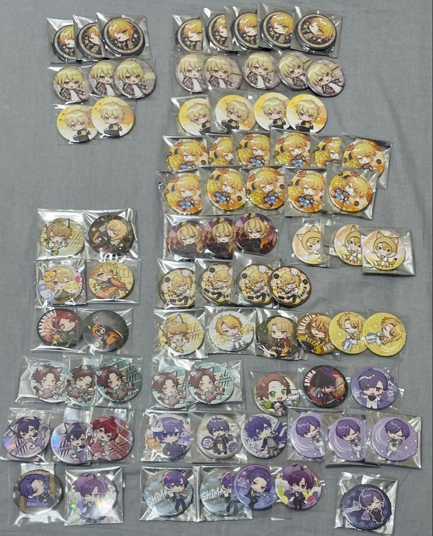 浦島坂田船 センラ 缶バッジ アクキー まとめ売り