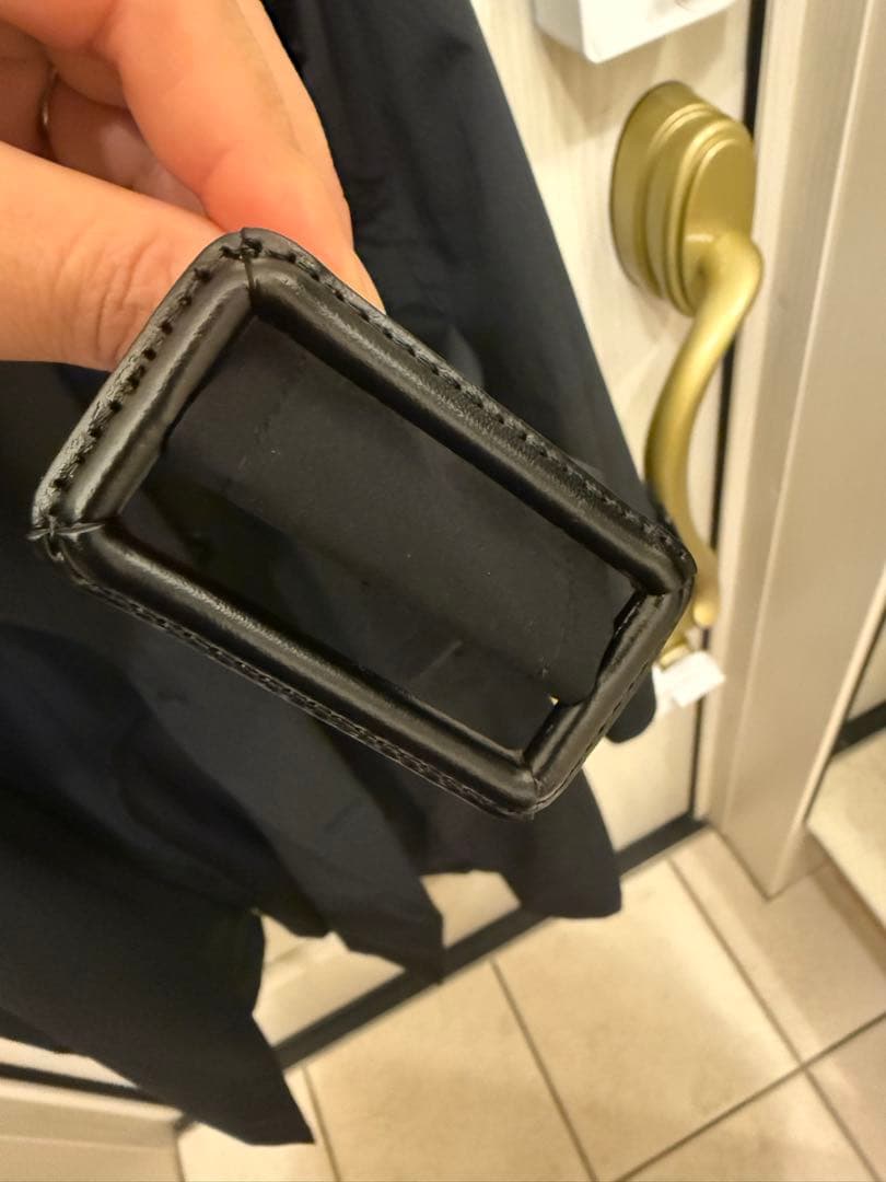 ES:S 撥水トレンチコート 黒 干場 サイズ0 着用数回