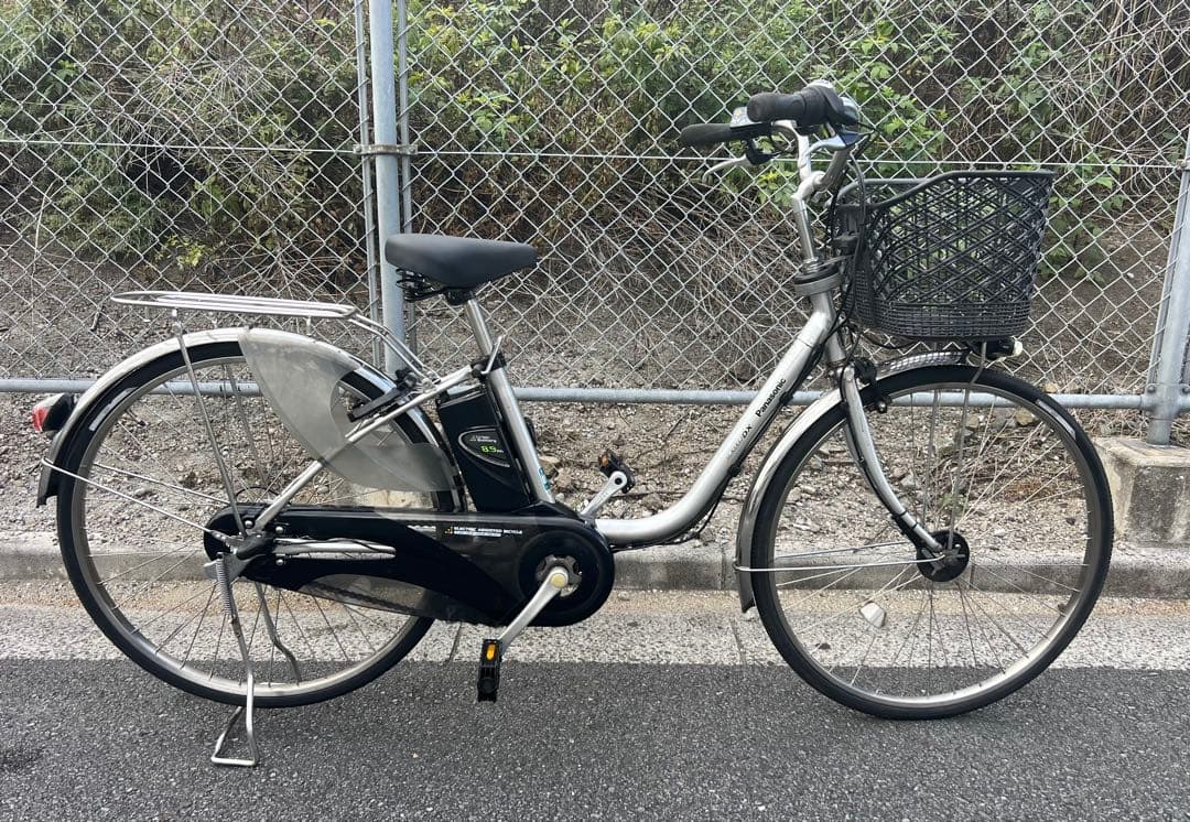 Panasonic電動アシスト自転車新基準 タイヤ交換予定程度良好関東圏配送可能