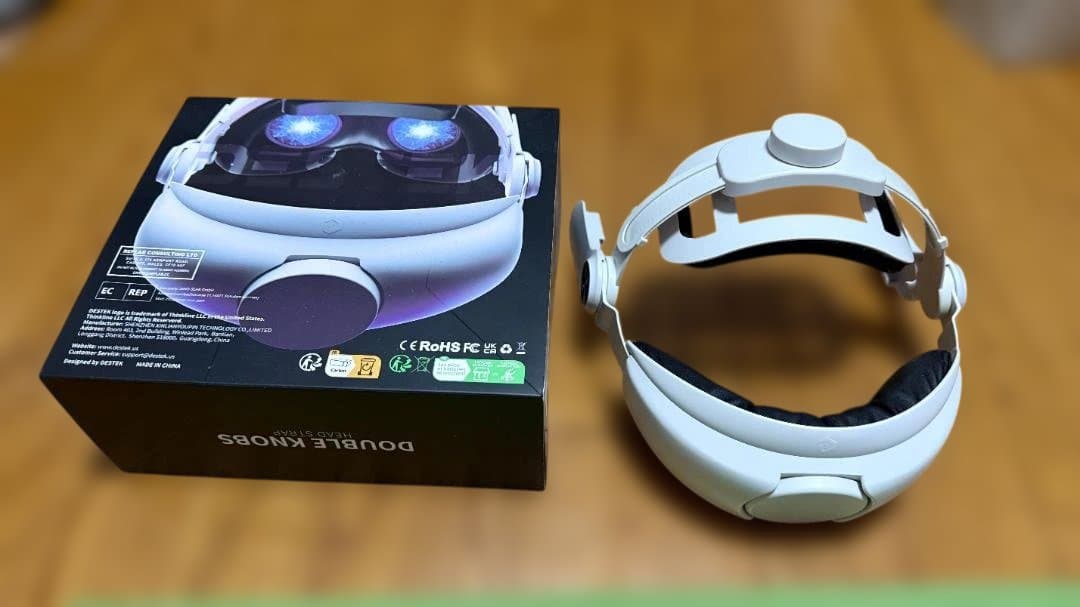 極美品】Meta Quest 3 128GB + 純正接顔部 ＆ ストラップ - メルカリ