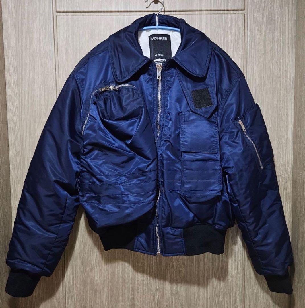 激レア205w39nyc Calvin Klein Raf Simons MA1 - メルカリ