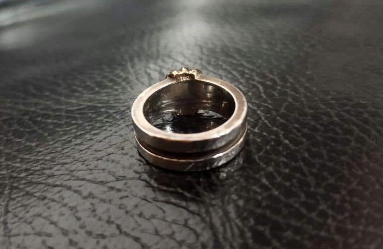 TIFFANY&Co. ティファニー グルーブ ド ウィズ コンビ リング - メルカリ