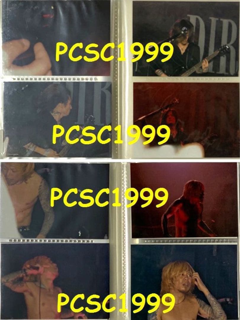 Dir en grey 2007年北米ツアー シャツ 写真　ステッカー　カード