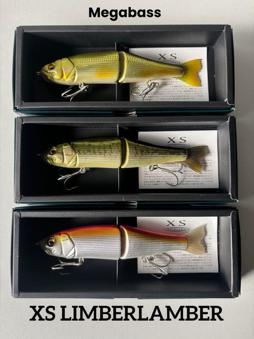 メガバス XSリンバランバ セットA メガバス XSリンバランバ Megabass XS