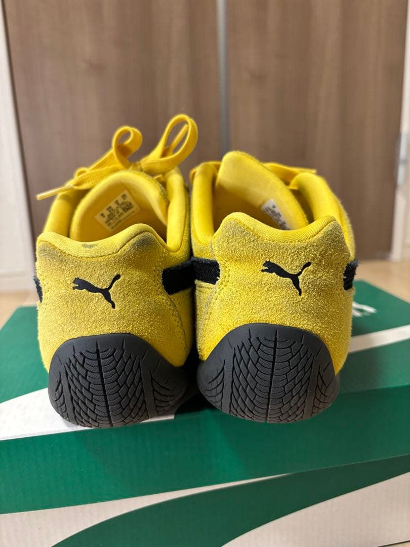 PUMA スピードキャット 27センチ イエロー speedcat 箱付き - メルカリ