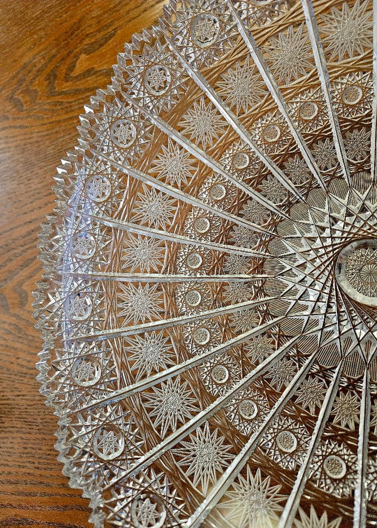 BOHEMIA ボヘミアクリスタル 24 pbo 皿 プレート 30㎝ 新品 - メルカリ