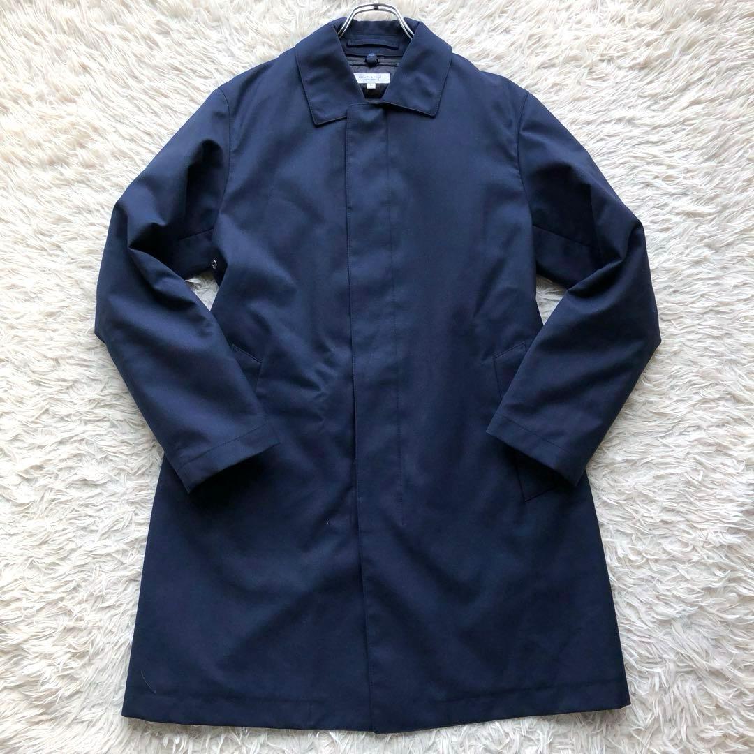 3way】ユナイテッドアローズ ステンカラーコート 紺 L インナーダウン