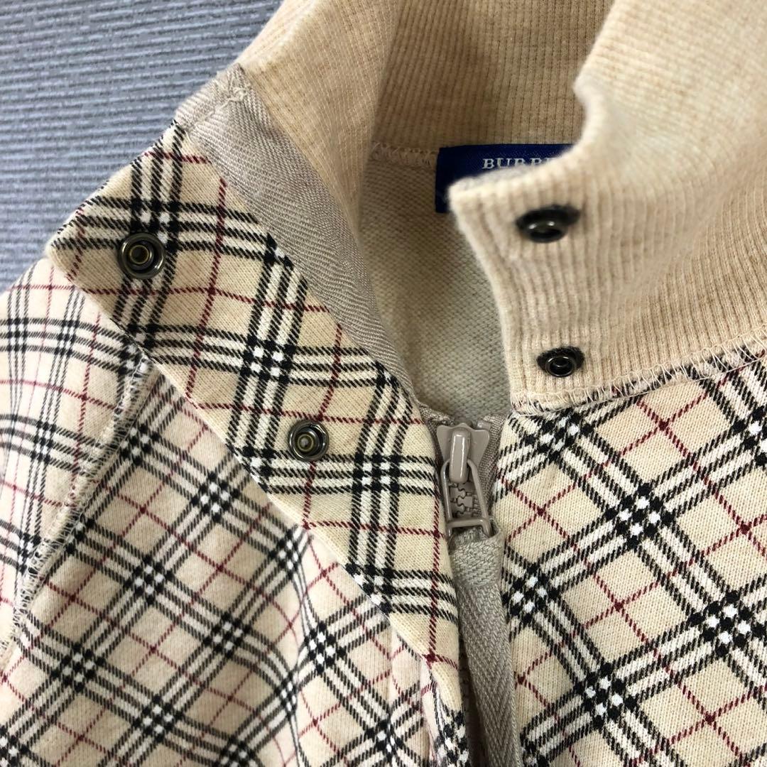 BURBERRY ノバチェック トラックジャケット 38 ベージュ