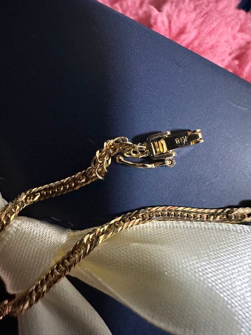 K18YG 12カット トリプルキヘイ ブレスレット 17cm 3.04g