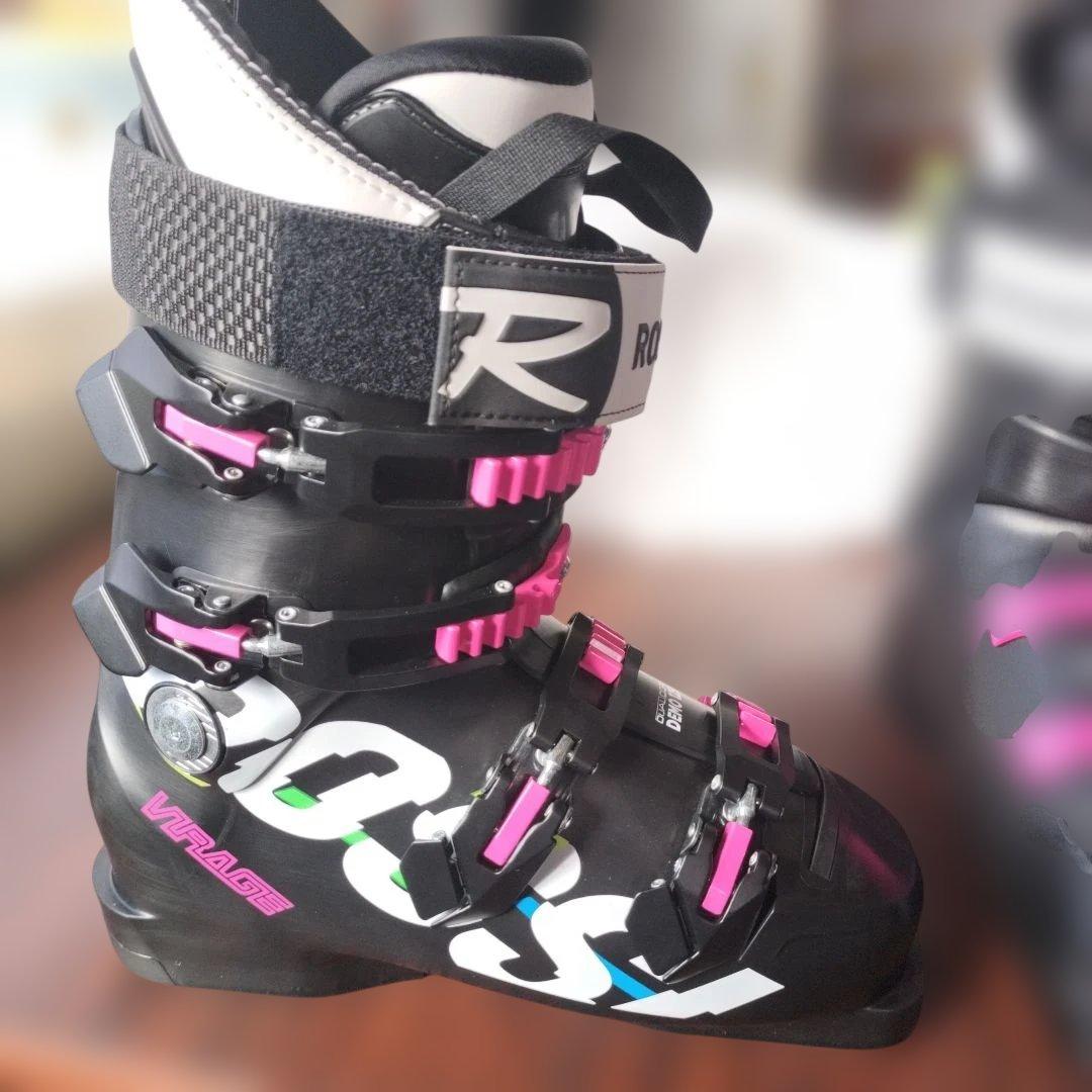 未使用　25,5 Rossignol virage Demo 125 25 ROSSIGNOL ロシニョール SUPER VIRAGE ZA+ スキーブーツ レーシング
