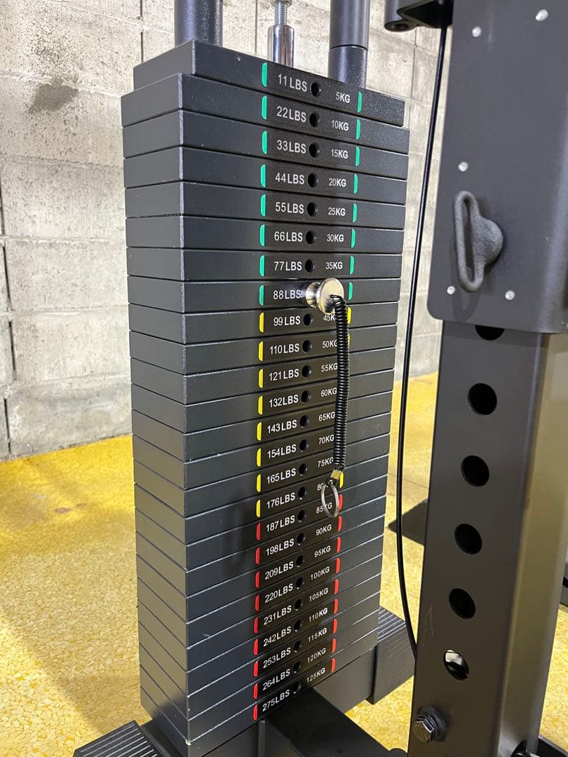 美品】MBCスクワットラック+ラットプル VILLAINプレート125kg - メルカリ