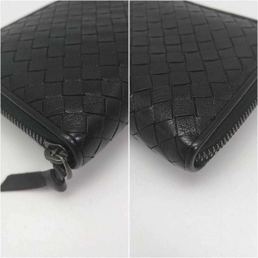 極美品✨ボッテガヴェネタ 長財布 ラウンドファスナー レザ