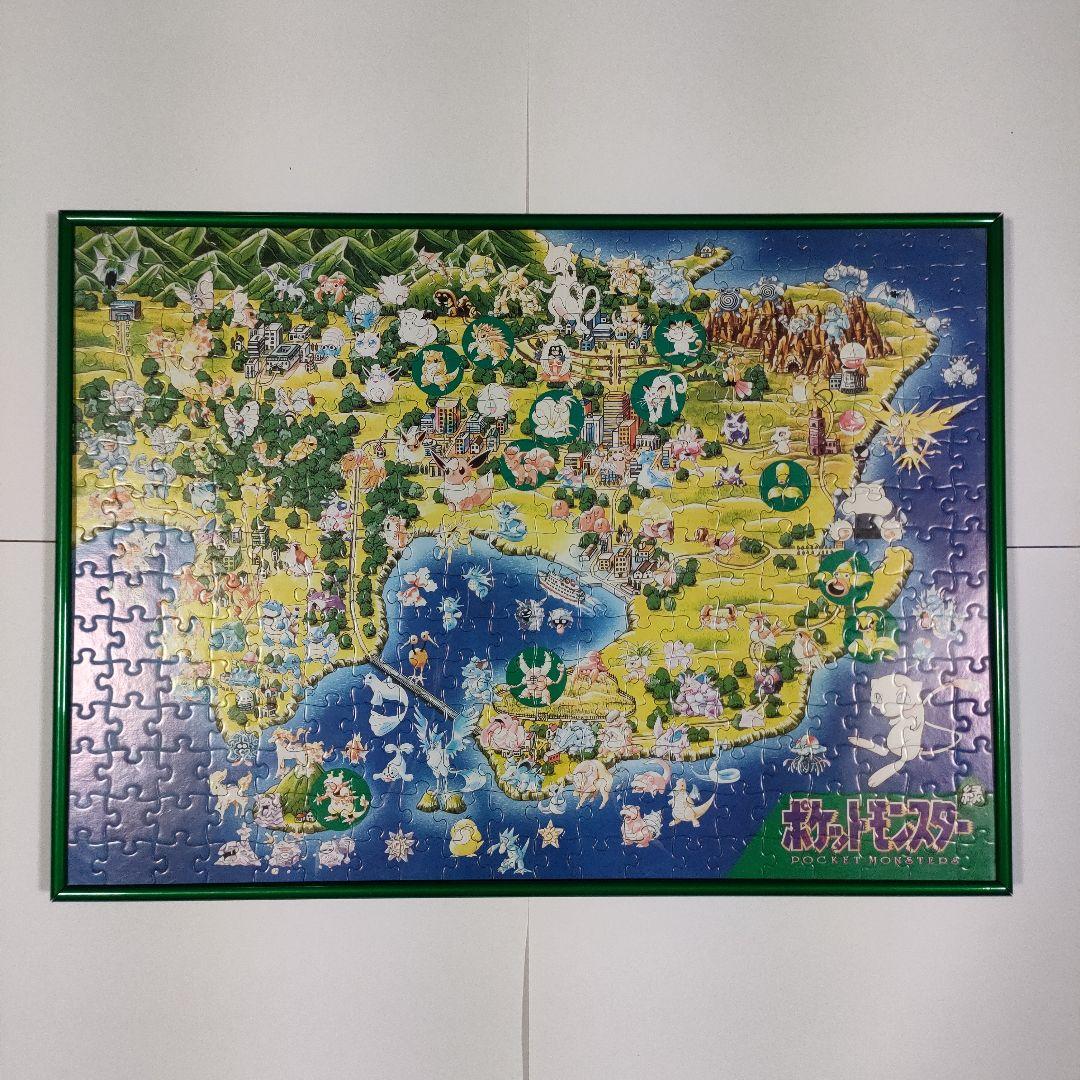 ポケットモンスター ポケモン‪図鑑*初期*パズル*赤緑セット(額縁付き)