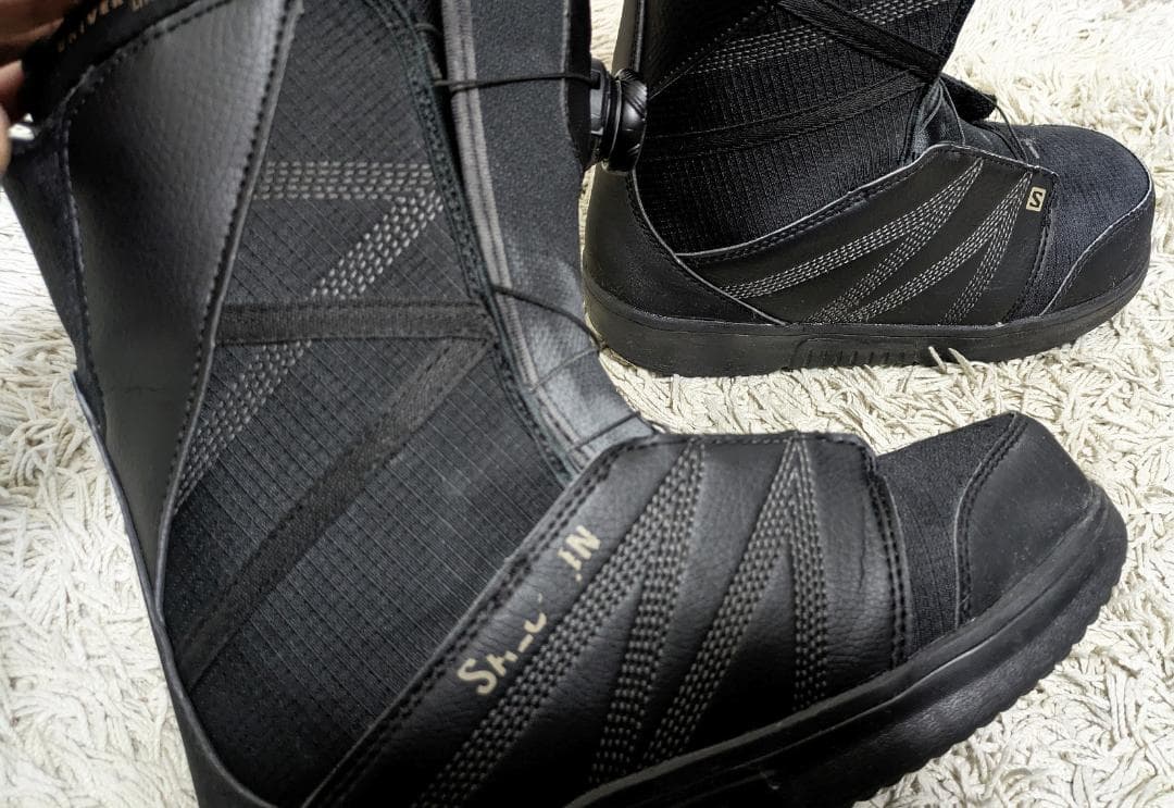 【8回使用】25.5cm サロモン タイタンボア 2023 スノーボードブーツ