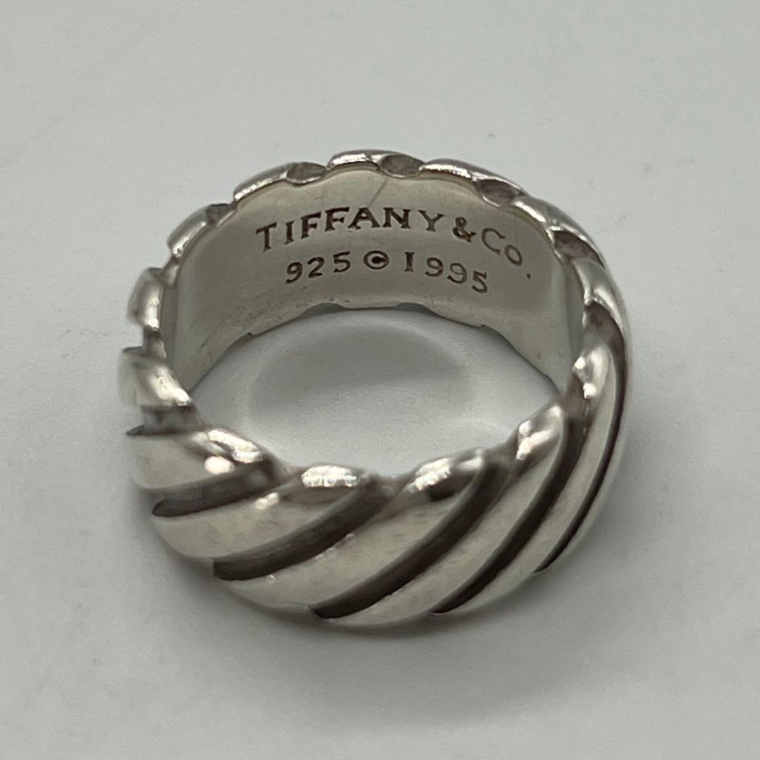 ティファニー TIFFANY ツイストリング スパイラル 13号 SV925 - メルカリ
