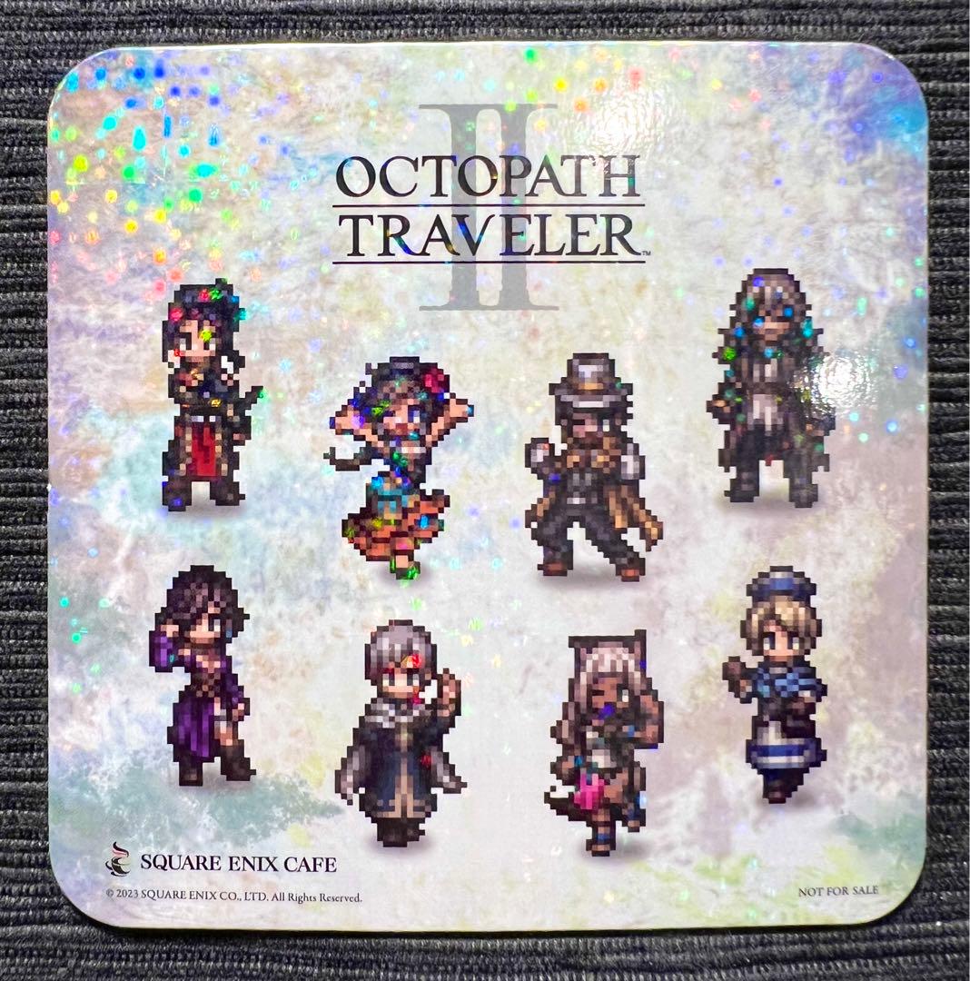オクトパストラベラー 2 カフェ特典コースター：後期 コンプ セット