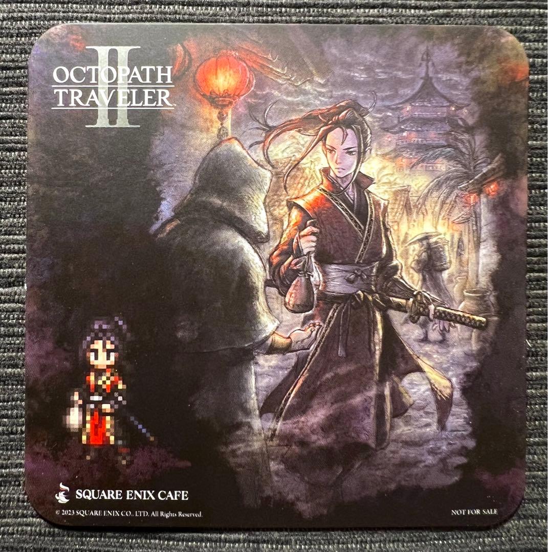 オクトパストラベラー 2 カフェ特典コースター：後期 コンプ セット