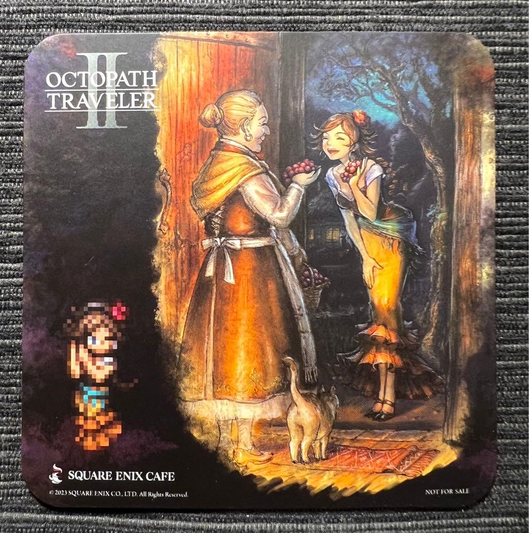 オクトパストラベラー 2 カフェ特典コースター：後期 コンプ セット