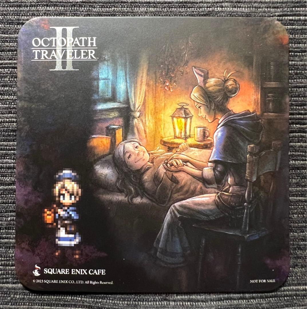 オクトパストラベラー 2 カフェ特典コースター：後期 コンプ セット