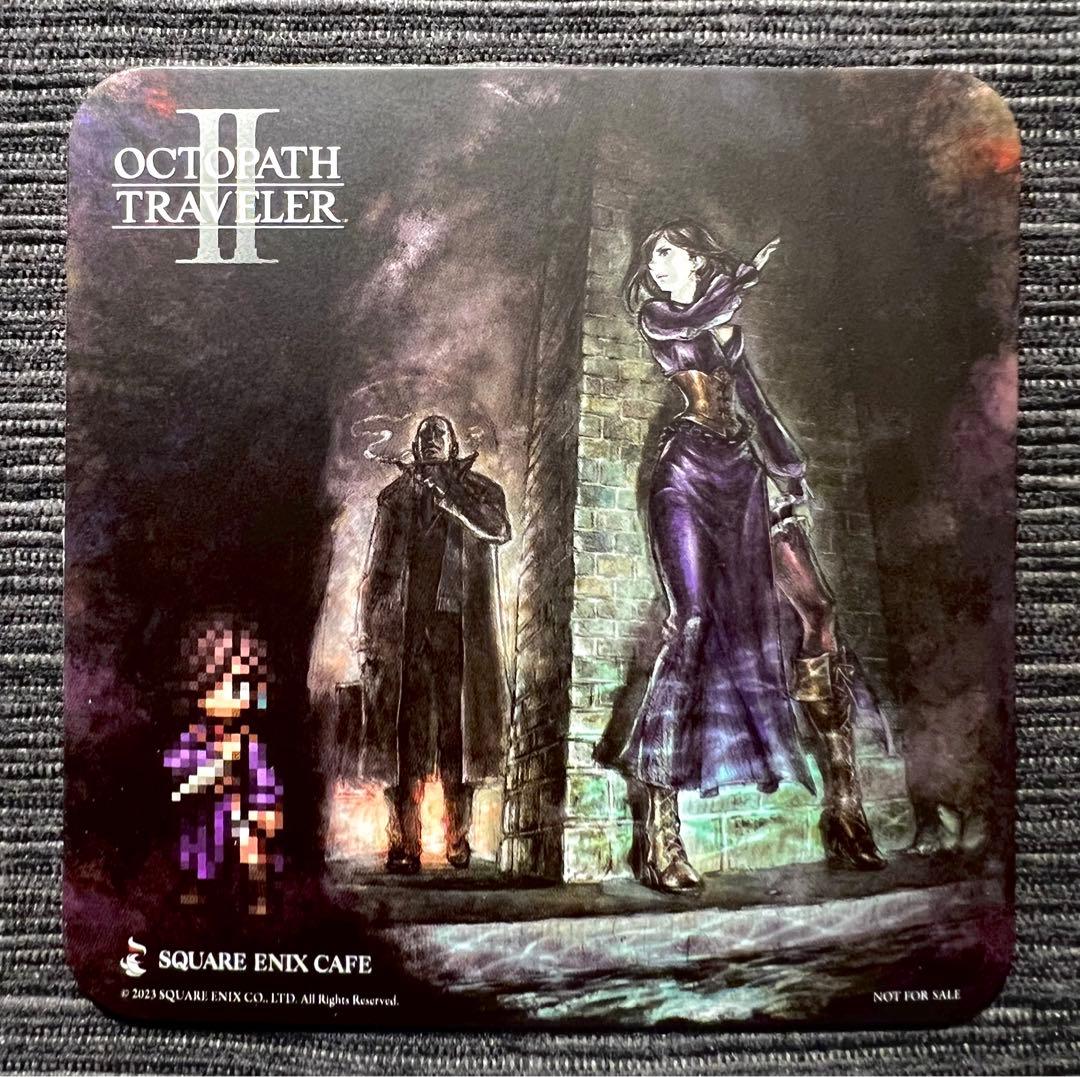 オクトパストラベラー 2 カフェ特典コースター：後期 コンプ セット