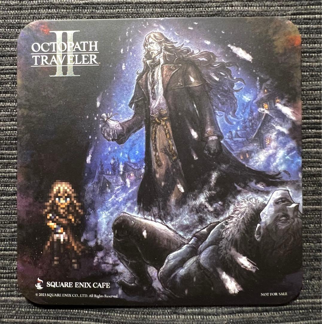 オクトパストラベラー 2 カフェ特典コースター：後期 コンプ セット