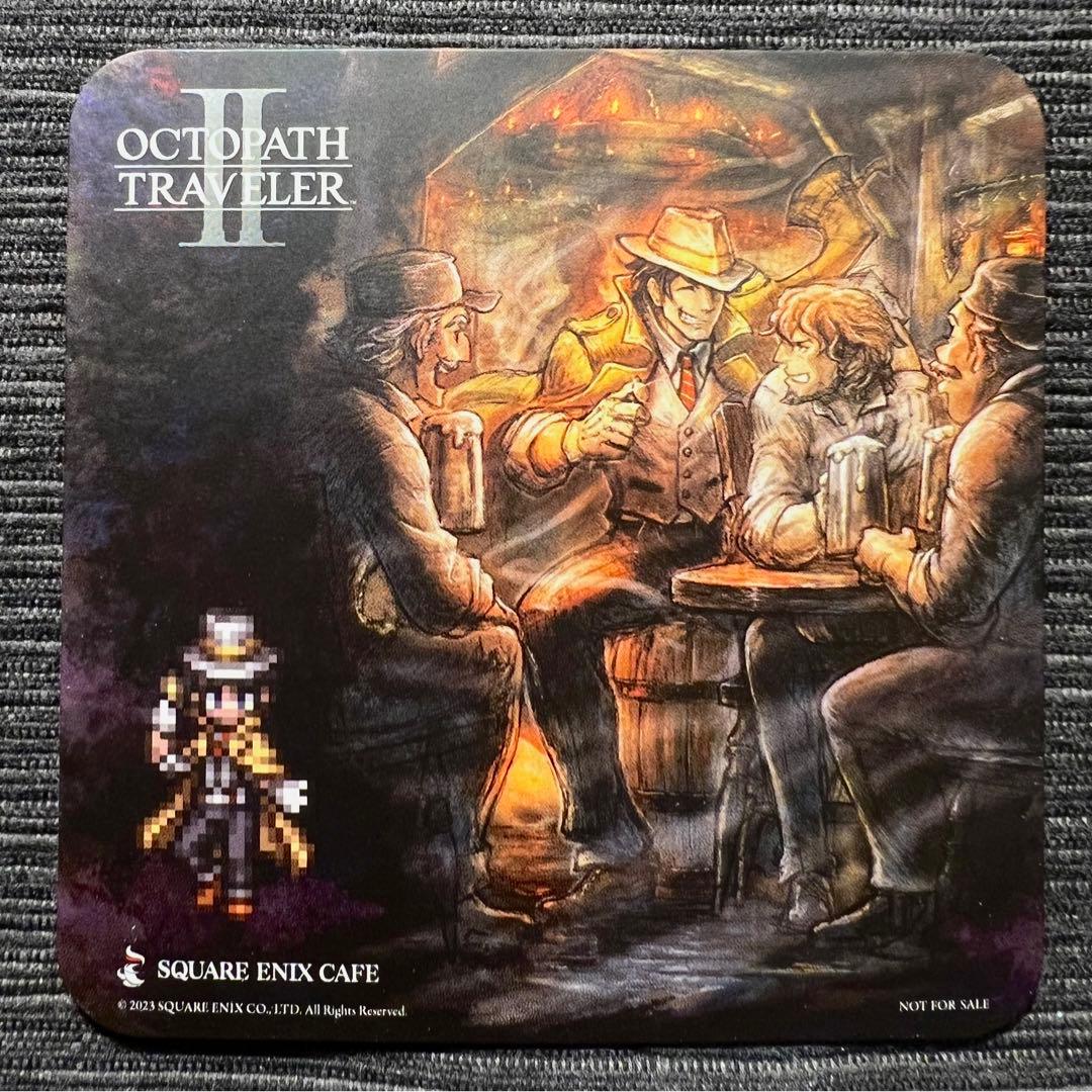 オクトパストラベラー 2 カフェ特典コースター：後期 コンプ セット