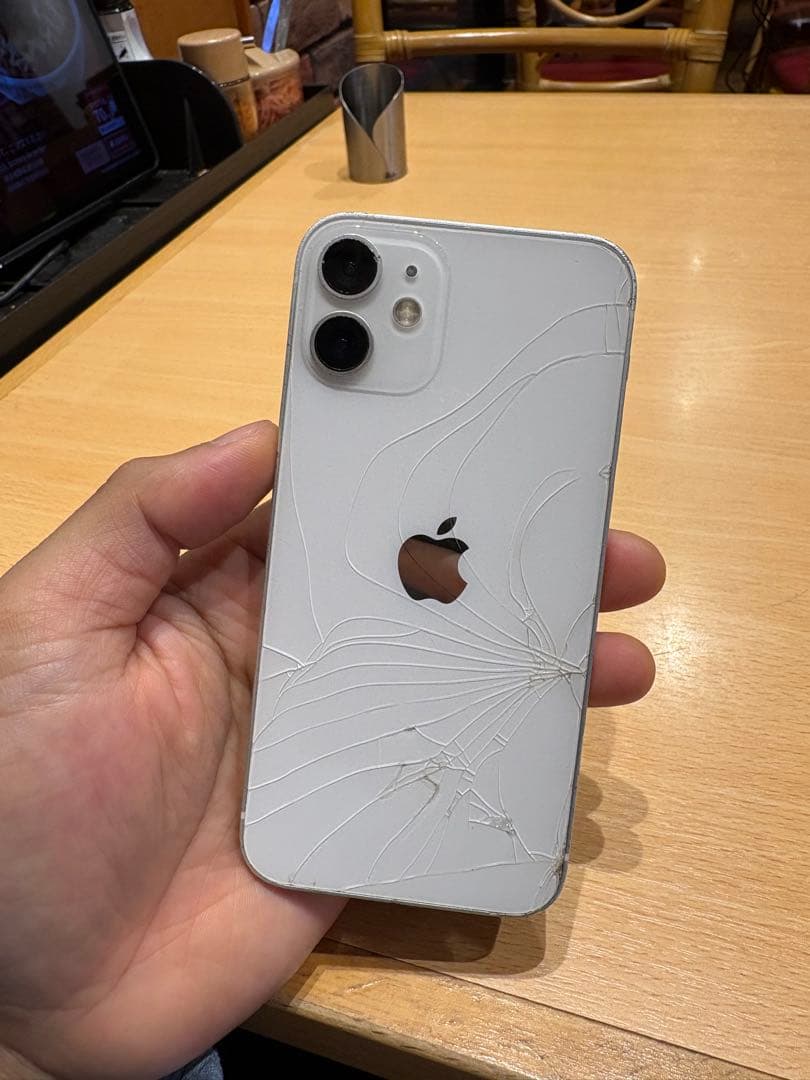 Apple iPhone 12 mini 64GB ホワイト 本体ジャンク iPhone - iPhone12mini 64GB SIMフリー ホワイト ジャンク の通販 by