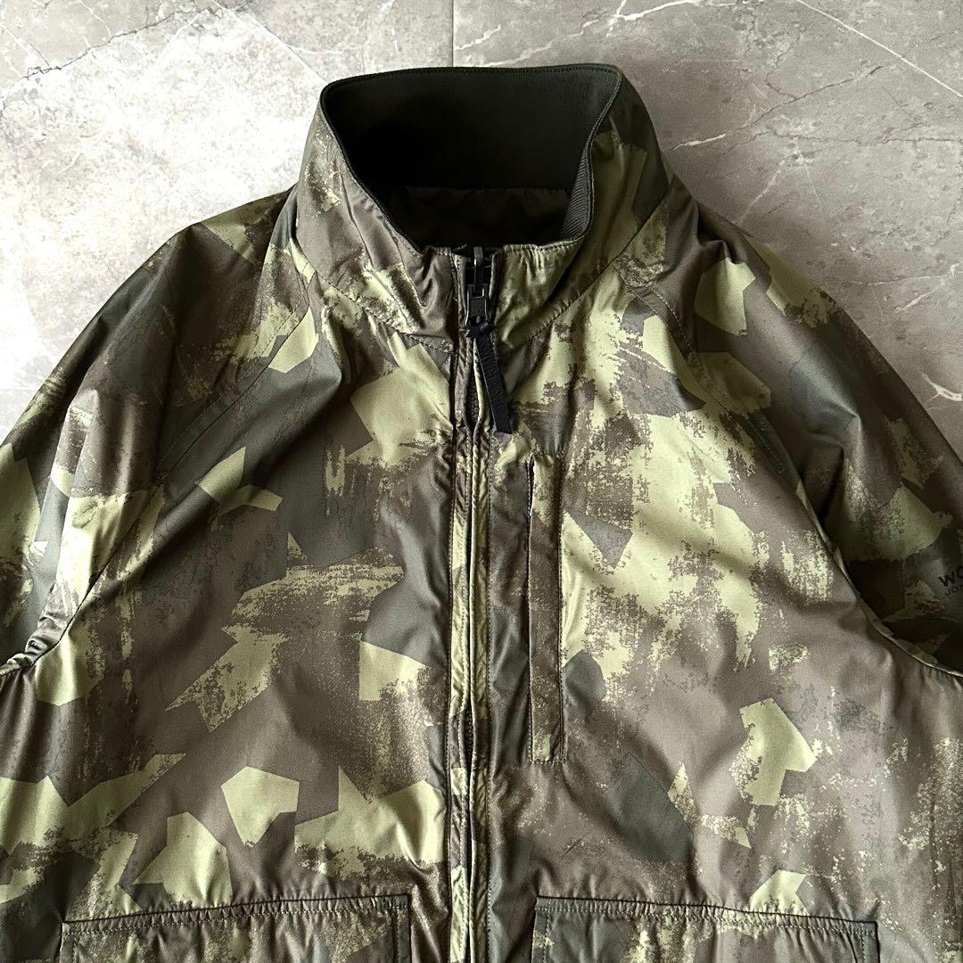 WOOLRICH リバーシブル カモフラージュ ブルゾン スウィングトップ L