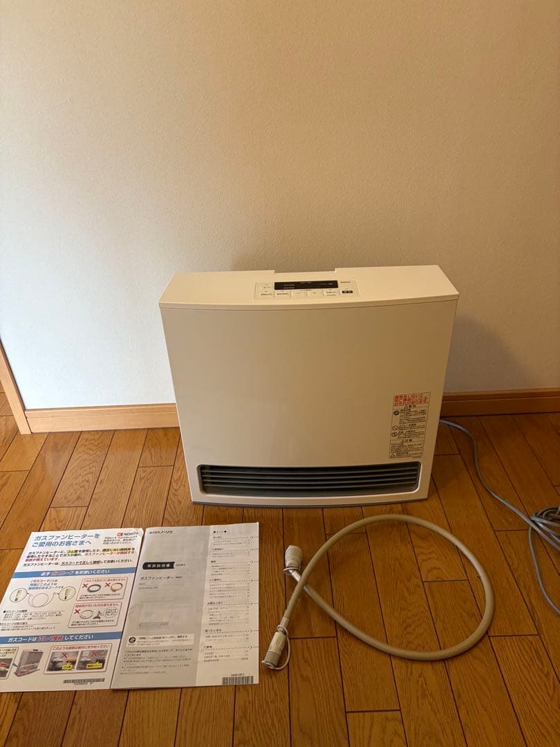 ガスファンヒーター GFH-4006S-W5 都市ガス用13A/ノーリツ - メルカリ