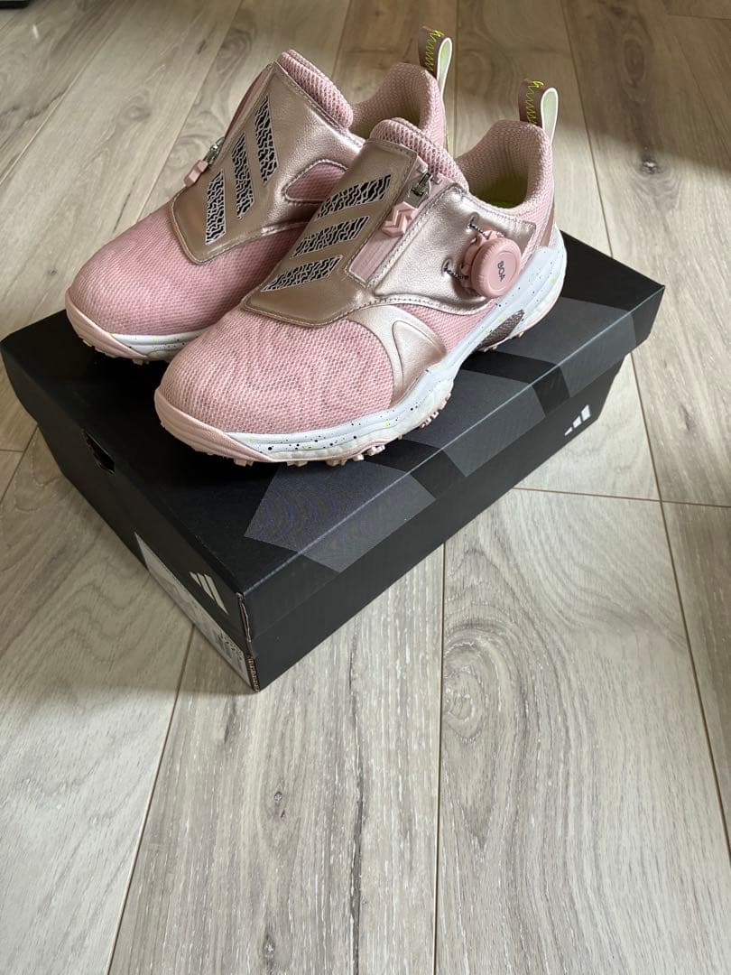 アディダス　ゴルフ　シューズ　ウィメンズ 22.5cm コードカオス 25 ボア