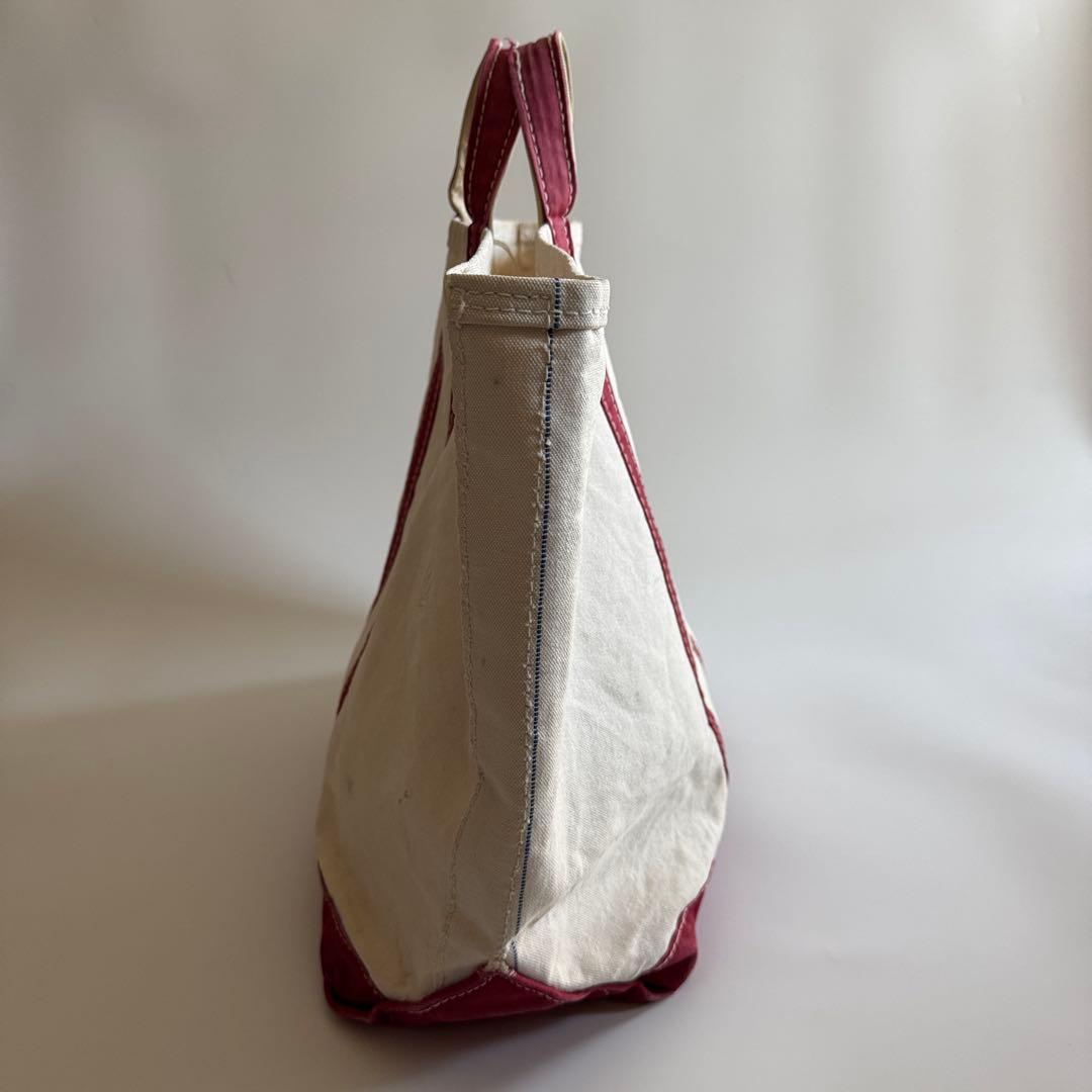 70s 80s L.L.Bean トートバッグ レッド タグなし