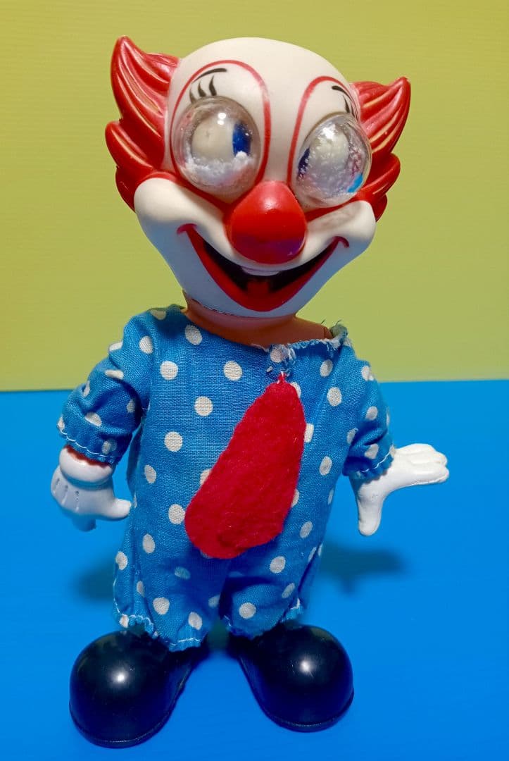 レア 1960s 米国 ボゾヴィンテージドールBOZO THE CLOWN×２体