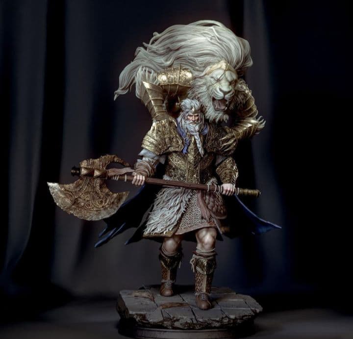 ゴッドフレイ 1/8 エルデンリング 未塗装未組立 フィギュア ガレージ